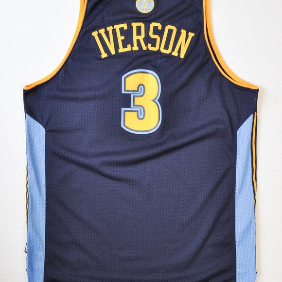 'Allen Iverson' Denver Nuggets Adidas Jersey - Picture 6 of 7